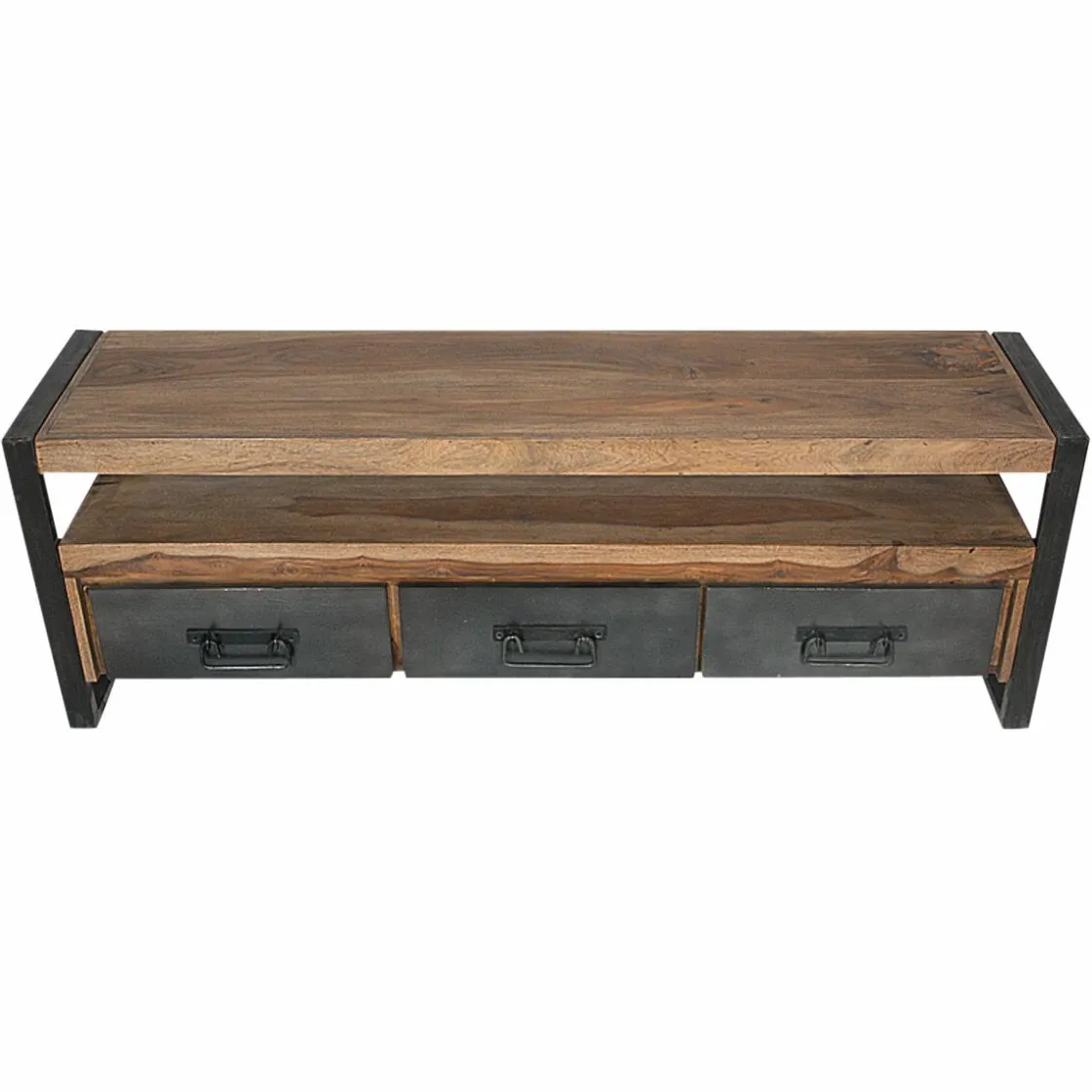 Made in Meubles Meuble Tv<Meuble TV en bois d'acacia 160 cm Havana