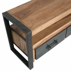 Made in Meubles Meuble Tv<Meuble TV en bois d'acacia 160 cm Havana