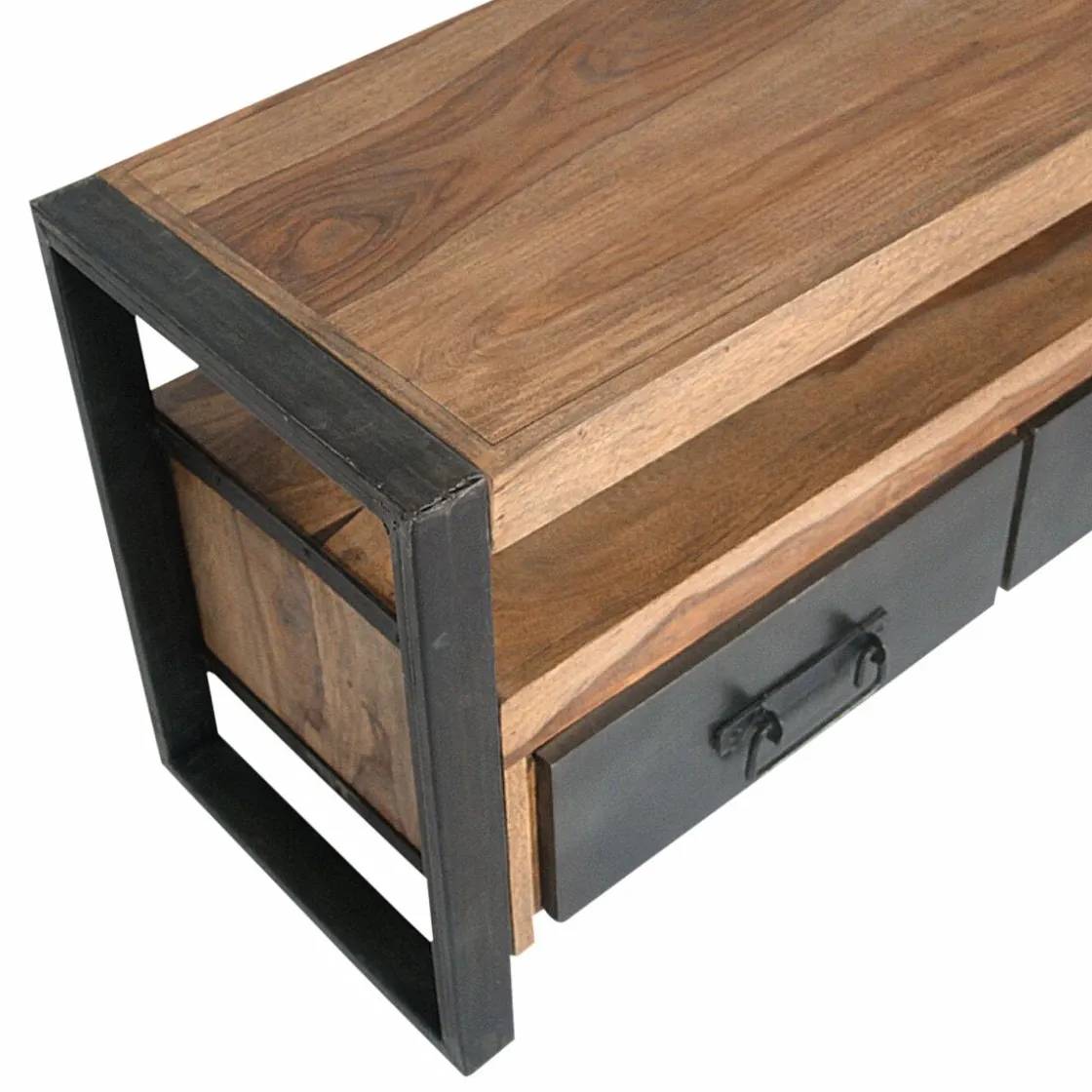 Made in Meubles Meuble Tv<Meuble TV en bois d'acacia 160 cm Havana