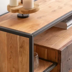 Made in Meubles Meuble Tv<Meuble TV en bois d'acacia Ernest