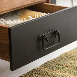 Made in Meubles Meuble Tv<Meuble TV en bois d'acacia 112 cm Havana