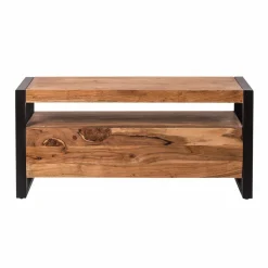 Made in Meubles Meuble Tv<Meuble TV en bois d'acacia 112 cm Havana