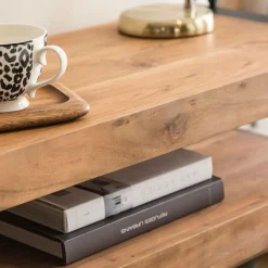 Made in Meubles Meuble Tv<Meuble TV en bois d'acacia 112 cm Havana