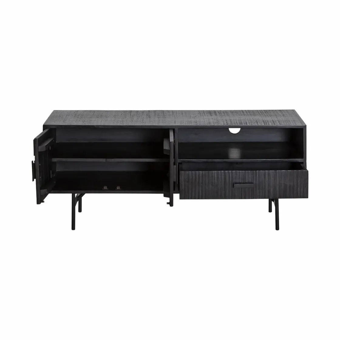 Made in Meubles Meuble Tv<Meuble TV en bois d'acacia Lupin