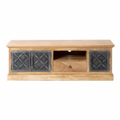 Made in Meubles Meuble Tv<Meuble TV en bois de manguier Sahara