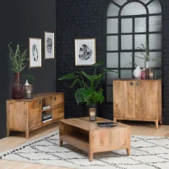 Made in Meubles Meuble Tv<Meuble tv en bois de manguier Eloi