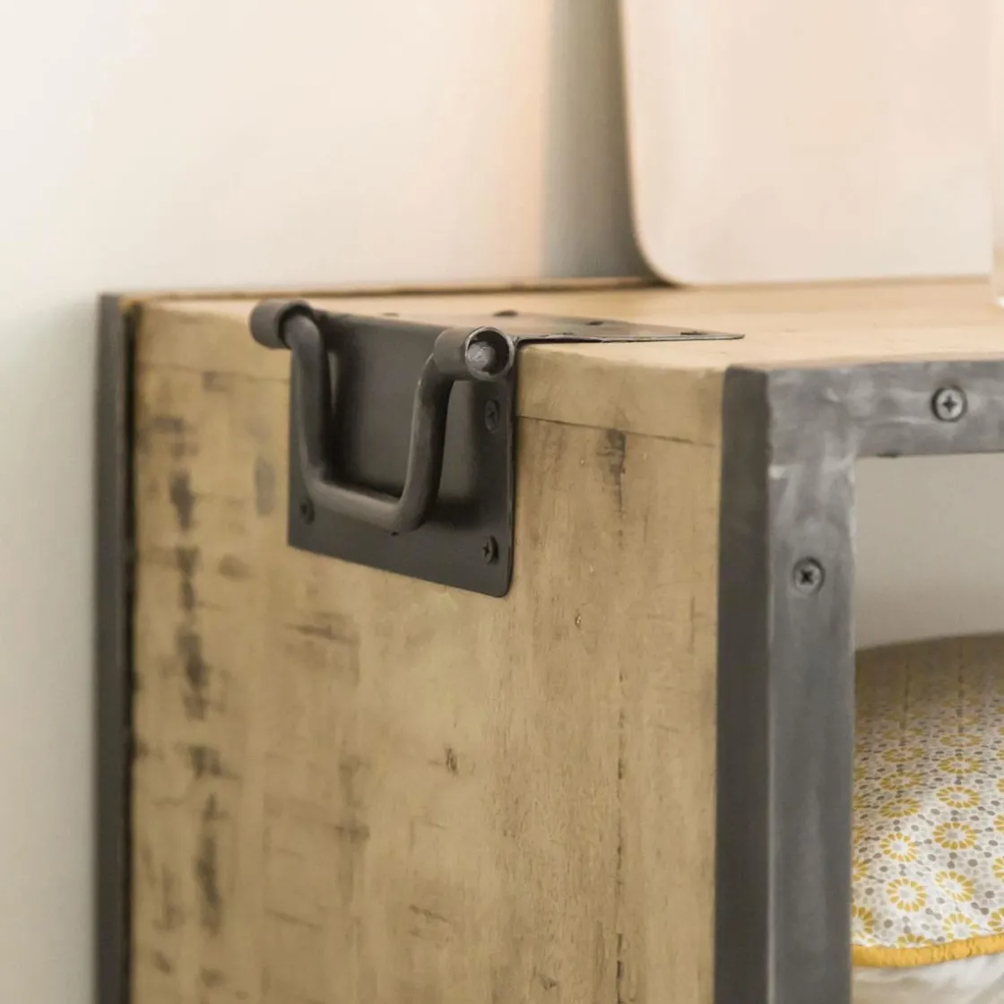 Made in Meubles Meuble Tv<Meuble TV en bois de manguier 3 tiroirs Wood