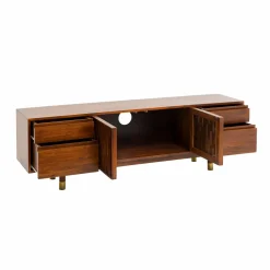 Made in Meubles Meuble Tv<Meuble TV en bois de manguier Xabi