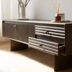 Made in Meubles Meuble Tv<Meuble TV en bois de manguier Niels