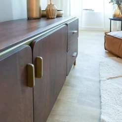 Made in Meubles Meuble Tv<Meuble TV en bois de manguier Lisette