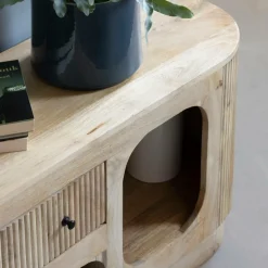 Made in Meubles Meuble Tv<Meuble TV en bois de manguier Amara