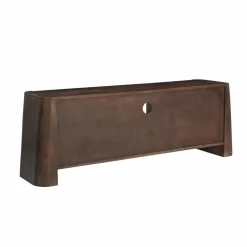 Made in Meubles Meuble Tv<Meuble TV en bois de manguier foncé Liriel