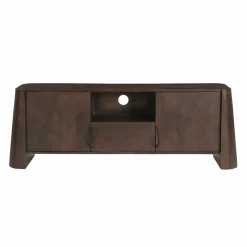 Made in Meubles Meuble Tv<Meuble TV en bois de manguier foncé Liriel