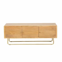 Made in Meubles Meuble Tv<Meuble TV en bois de manguier et métal Zack