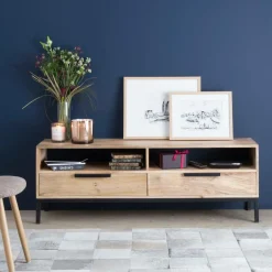 Made in Meubles Meuble Tv<Meuble TV en bois de manguier Pia