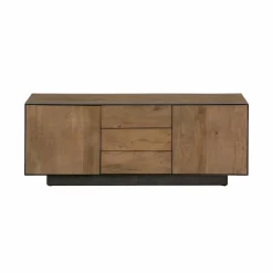 Made in Meubles Meuble Tv<Meuble TV en bois de manguier et métal Isil