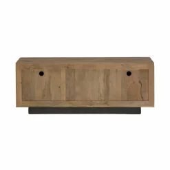 Made in Meubles Meuble Tv<Meuble TV en bois de manguier et métal Isil