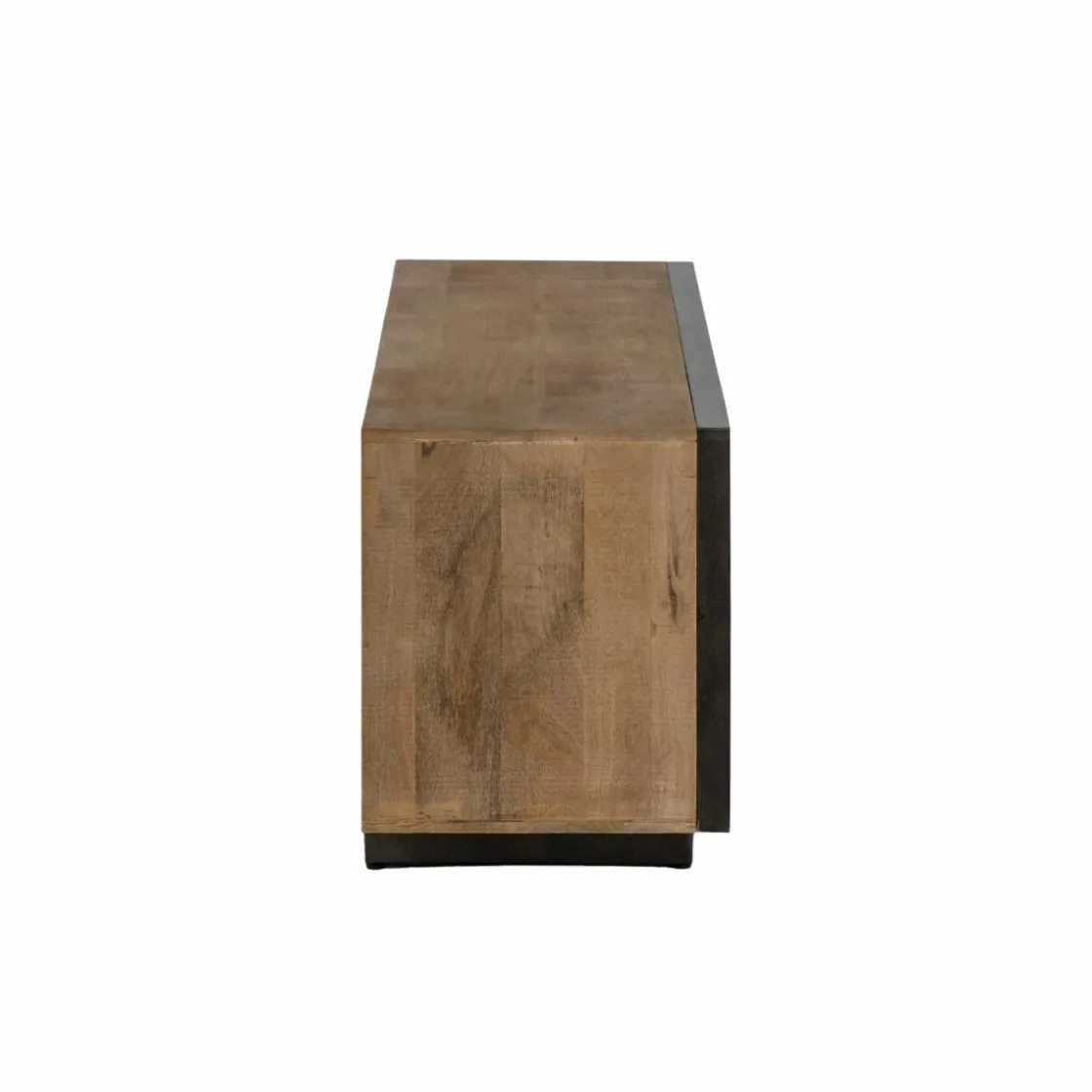 Made in Meubles Meuble Tv<Meuble TV en bois de manguier et métal Isil