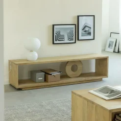 Made in Meubles Meuble Tv<Meuble TV en bois de manguier Alwen