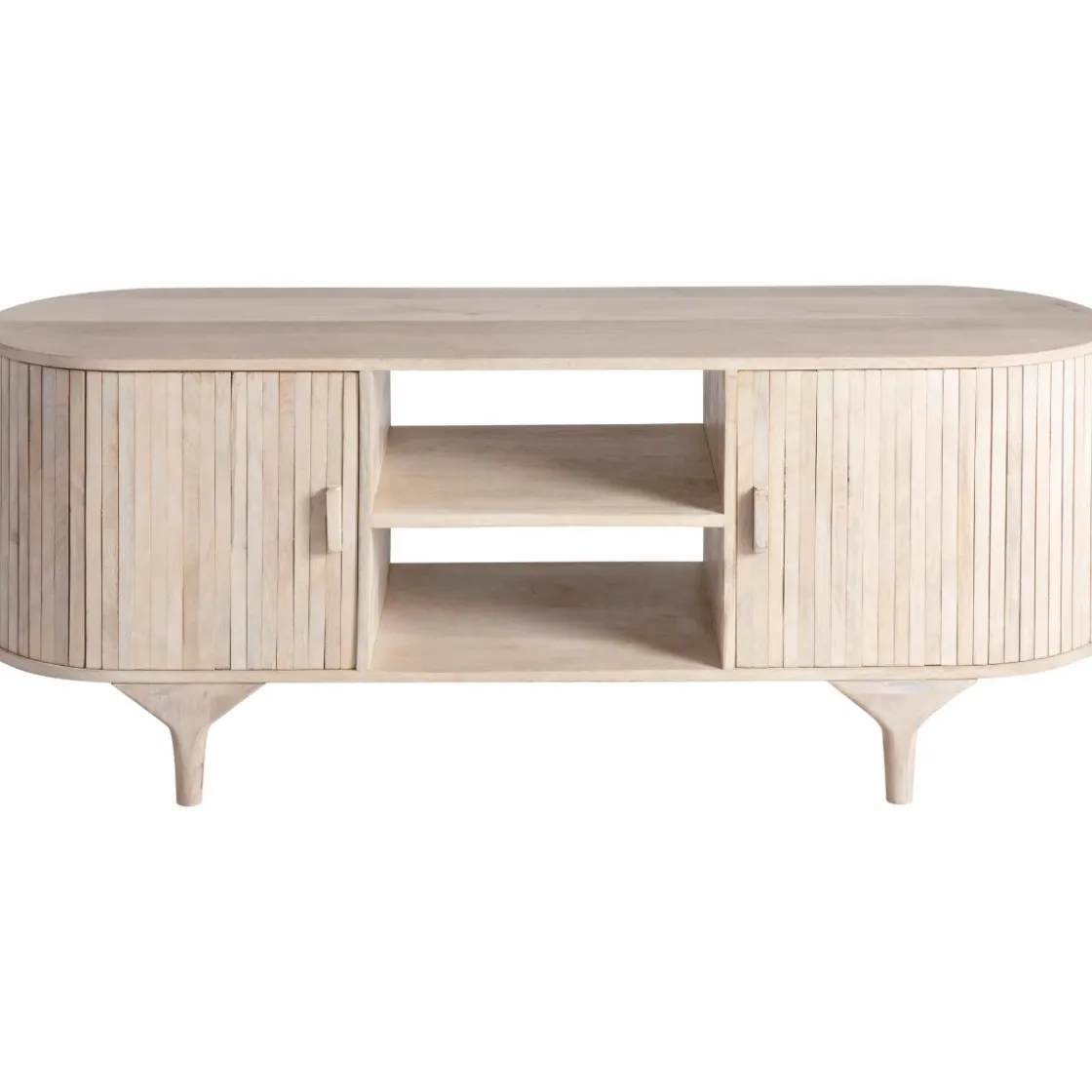 Made in Meubles Meuble Tv<Meuble tv en bois de manguier Macha