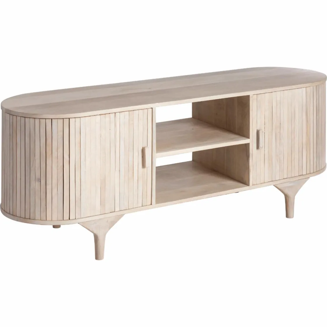 Made in Meubles Meuble Tv<Meuble tv en bois de manguier Macha