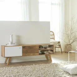 Made in Meubles Meuble Tv<Meuble TV en bois de manguier ArtiQ