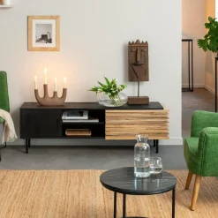 Made in Meubles Meuble Tv<Meuble TV en bois de manguier Tino