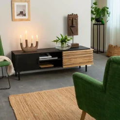 Made in Meubles Meuble Tv<Meuble TV en bois de manguier Tino