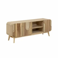 Made in Meubles Meuble Tv<Meuble TV en bois de paulownia Nilo