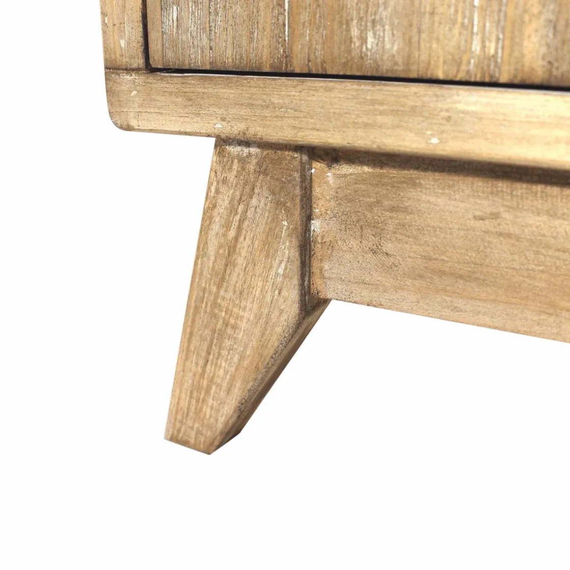 Made in Meubles Meuble Tv<Meuble TV en bois de sapin 112 cm Natural