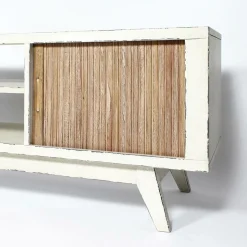 Made in Meubles Meuble Tv<Meuble TV en bois effet patiné Clémentine