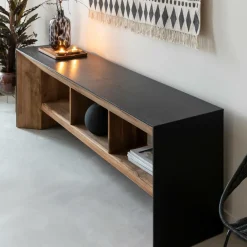 Made in Meubles Meuble Tv<Meuble TV en pin recyclé Constance