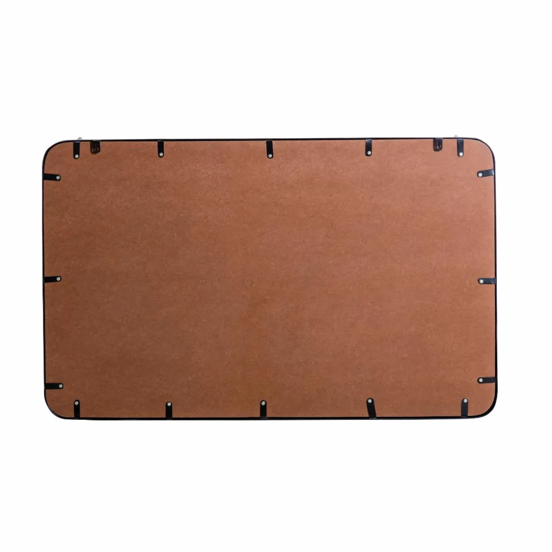 Made in Meubles Miroir|Décoration<Miroir avec étagère en bois et métal Jill