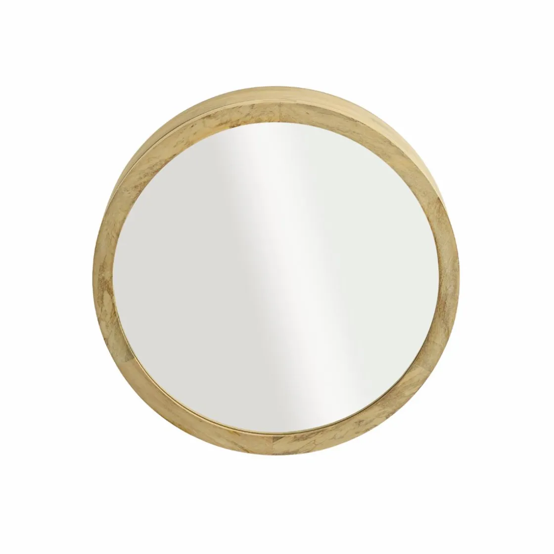 Made in Meubles Miroir<Miroir avec étagères en bois de manguier clair Juliet