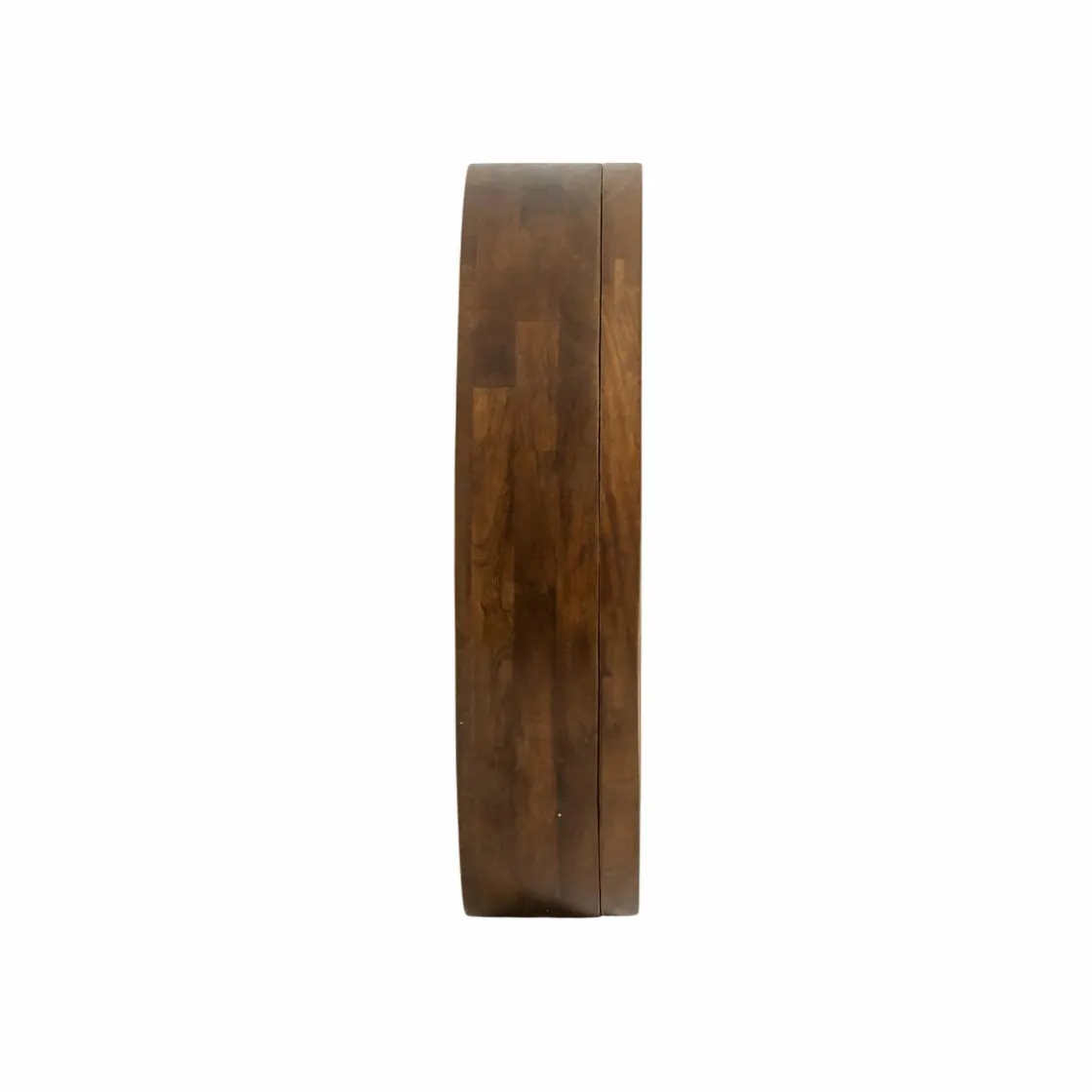Made in Meubles Miroir|Décoration<Miroir avec étagères en bois de manguier foncé Remick