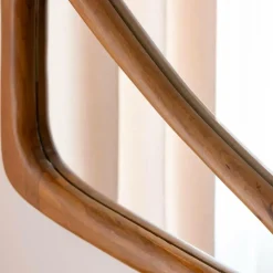 Made in Meubles Miroir|Décoration<Miroir mural organique en bois de manguier Marley
