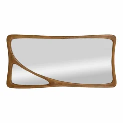 Made in Meubles Miroir|Décoration<Miroir mural organique en bois de manguier Marley