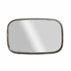 Made in Meubles Miroir|Décoration<Miroir rectangle en aluminium Beryl