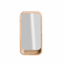 Made in Meubles Miroir|Décoration<Miroir rectangulaire en bois de manguier Domi