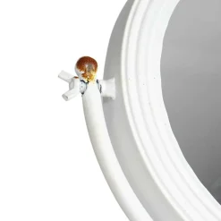 Made in Meubles Miroir<Miroir style industriel blanc