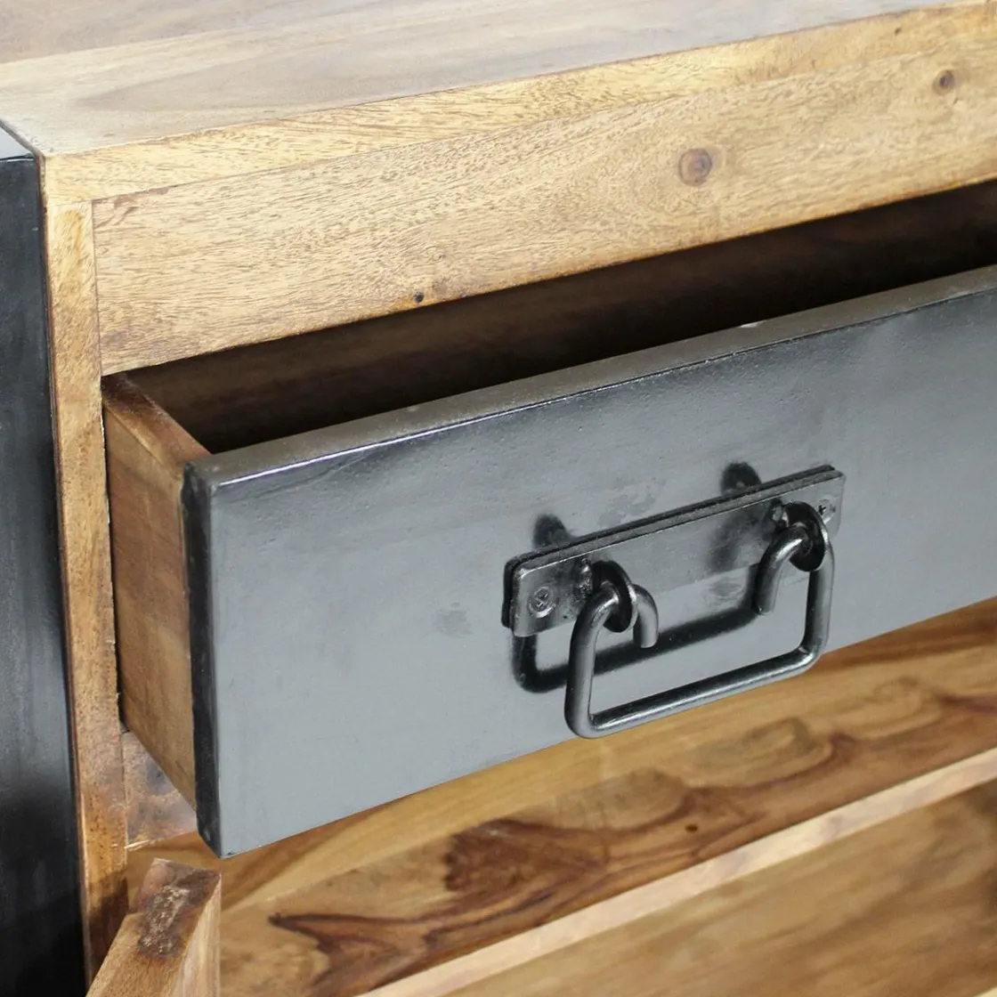 Made in Meubles Buffet<Petit buffet en bois d'acacia 80 cm Havana