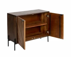 Made in Meubles Buffet<Petit buffet en bois d'acacia Elvira