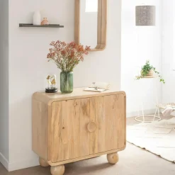 Made in Meubles Buffet<Petit buffet en bois de manguier Horta