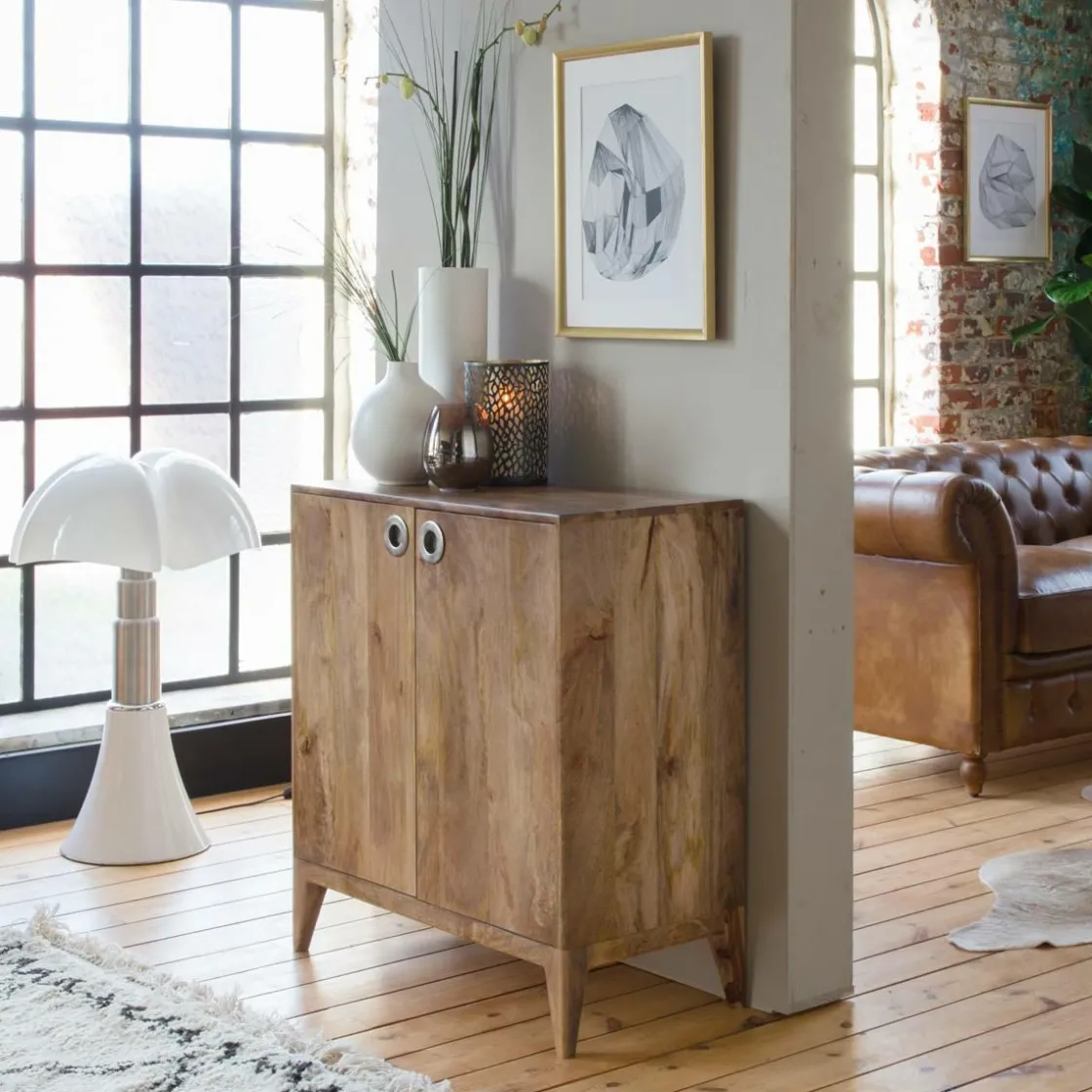 Made in Meubles Buffet<Petit buffet en bois de manguier Eloi