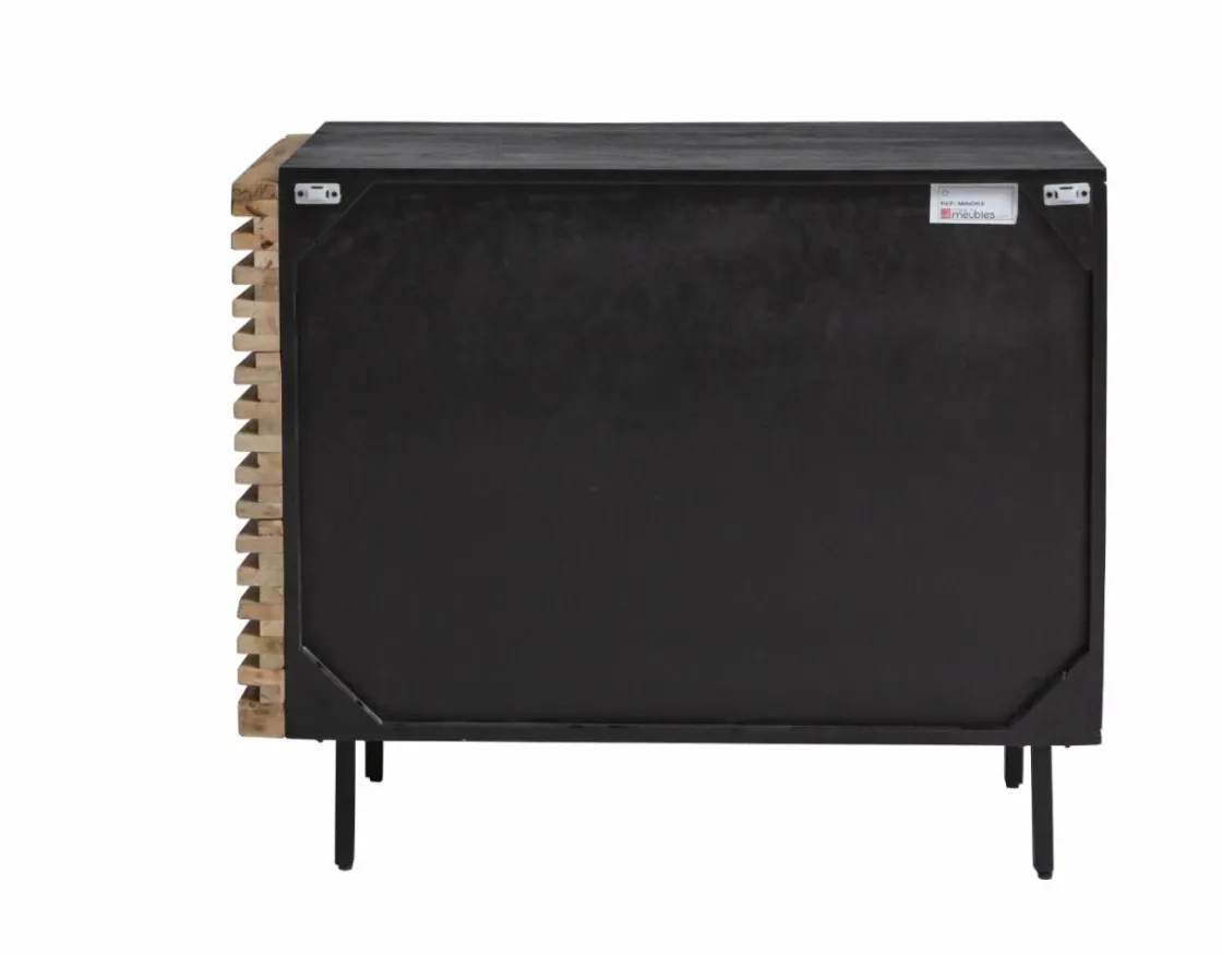 Made in Meubles Buffet<Petit buffet en bois de manguier Tino
