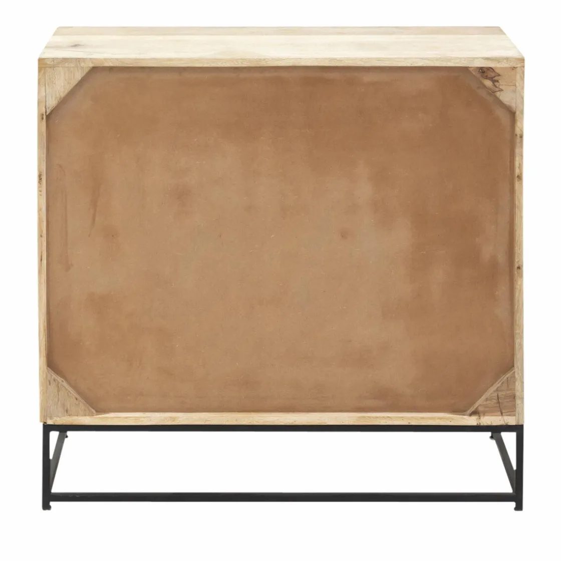 Made in Meubles Buffet<Petit buffet en bois de manguier et cannage Rim