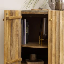 Made in Meubles Buffet<Petit buffet en bois de manguier et terrazzo Bao