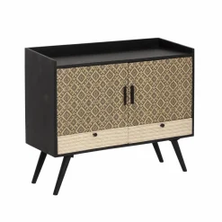 Made in Meubles Buffet<Petit buffet en bois de manguier Capri