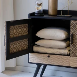 Made in Meubles Buffet<Petit buffet en bois de manguier Capri