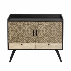 Made in Meubles Buffet<Petit buffet en bois de manguier Capri